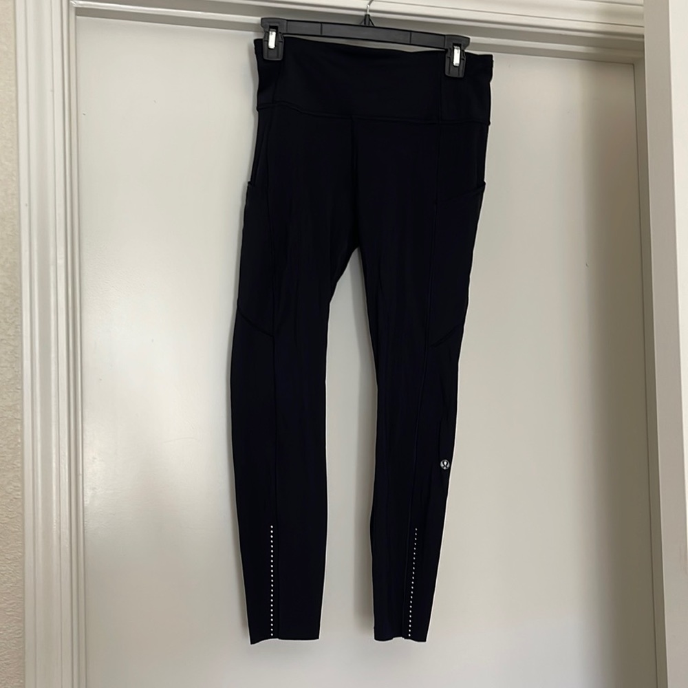 Lululemon Cropped Leggings with Pockets